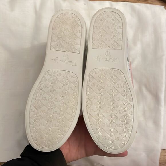 POPPY HIGH TOP SNEAKERS.  NEW - Picture 4 of 7